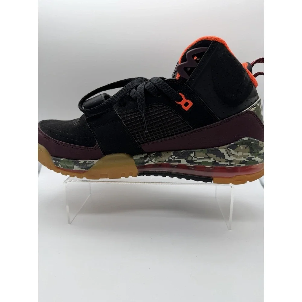Nike Size 10.5  Air Max Bo Jax Premium Camo High Top Sneakers 654479-001 * Read*